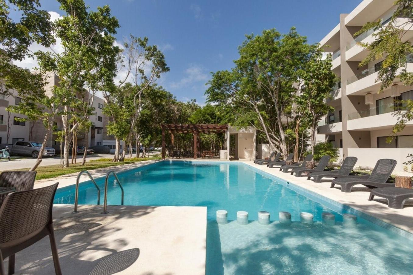 New! Condoph10min To Beachwifi 300mbgym6pools Сasa de vacaciones Playa del Carmen